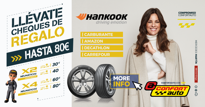 Promoción neumáticos Hankook ¡Grandes ofertas!