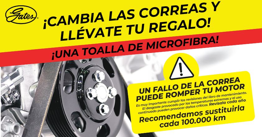 PROMOCIÓN CORREAS GATES
